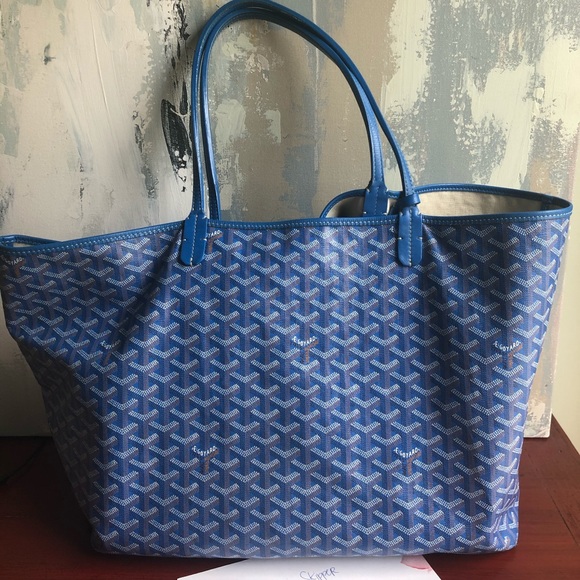 Goyard Handbags - Goyard St. Louis GM Blue with pouch
